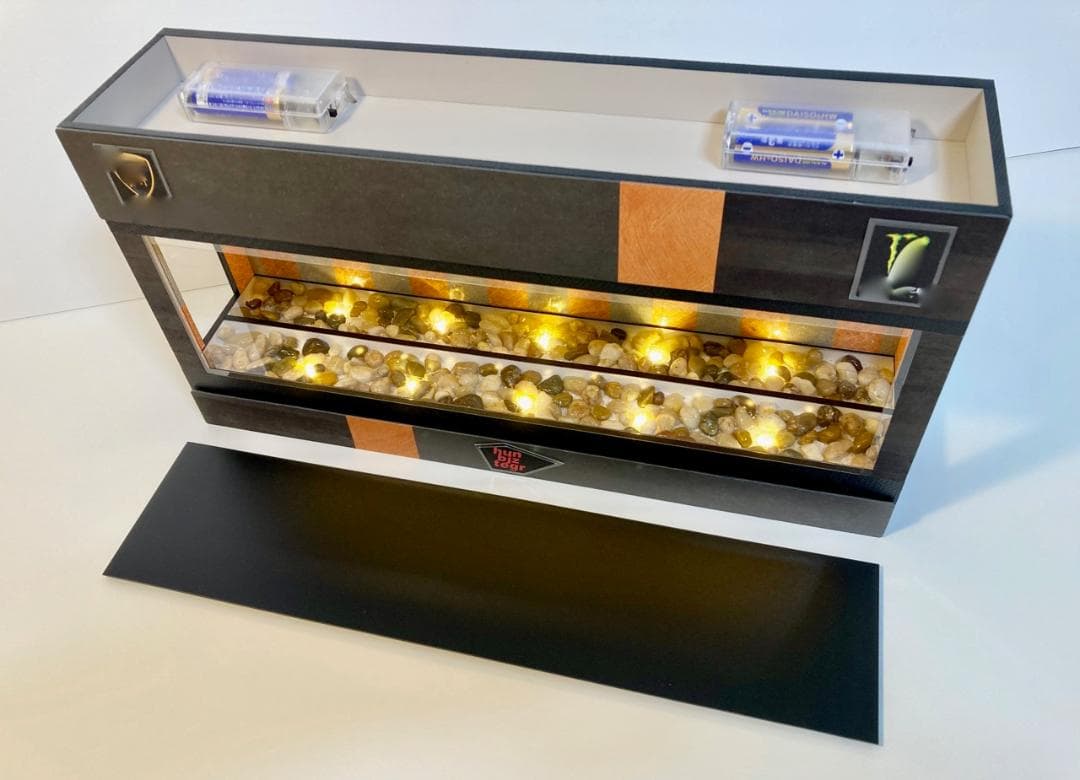 花崗岩、テラコッタ＆ストーン・ディスプレーBOX / スタイリッシュジオラマ