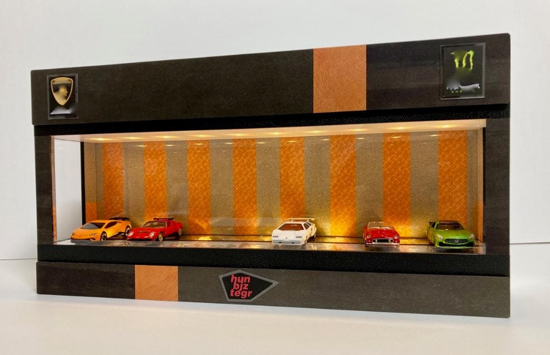 花崗岩、テラコッタ＆ストーン・ディスプレーBOX / スタイリッシュジオラマ