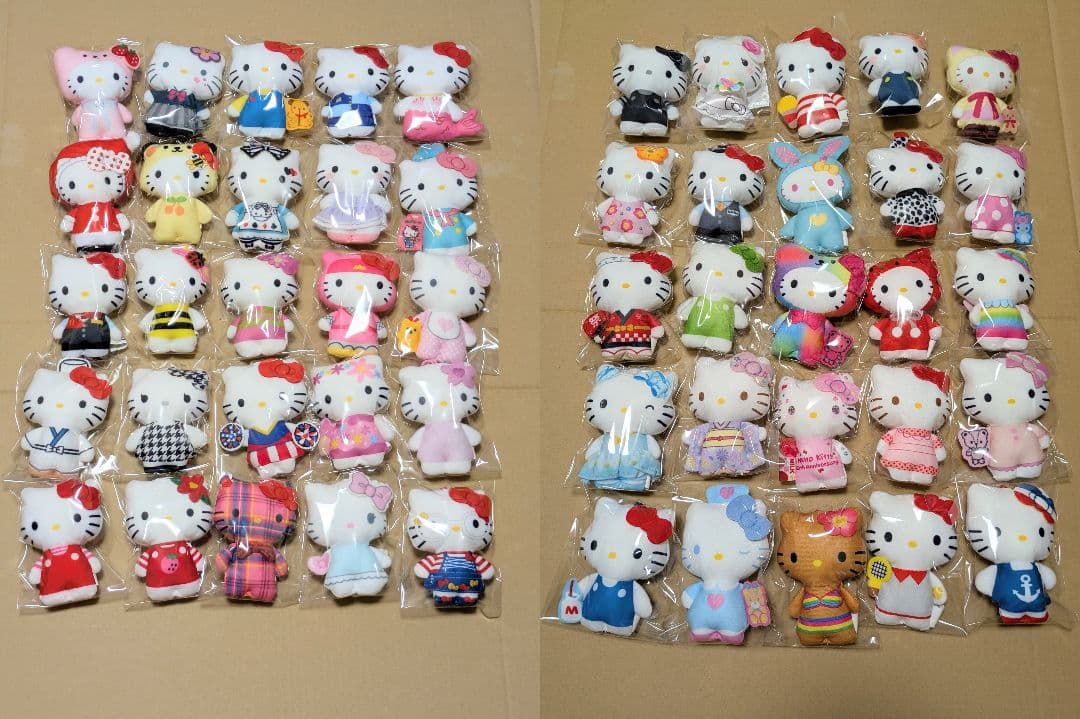 ハローキティ 50周年 マック ハッピーセット 50種コンプセット