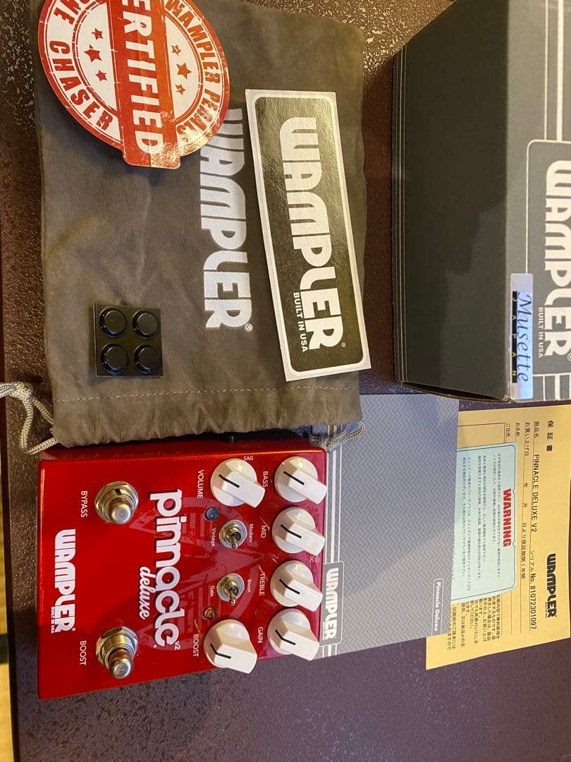 ギター WAMPLER pinnacle deluxe V2