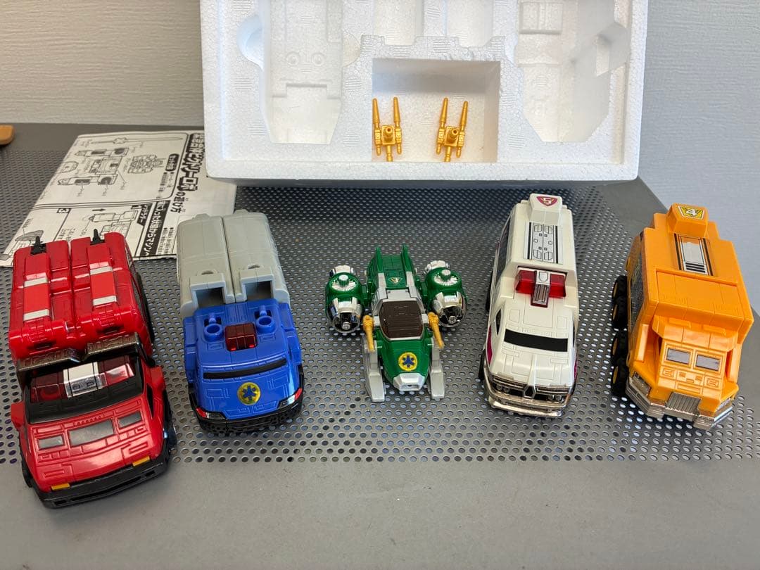 救急戦隊ゴーゴーファイブ 　DX超合金 ビクトリーロボ　BANDAI