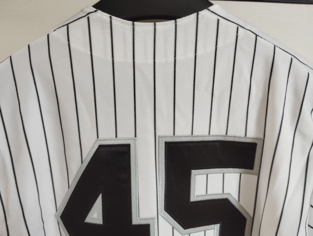 マイケル ジョーダン MLB バロンズ　レプリカユニフォーム デロング44 古着