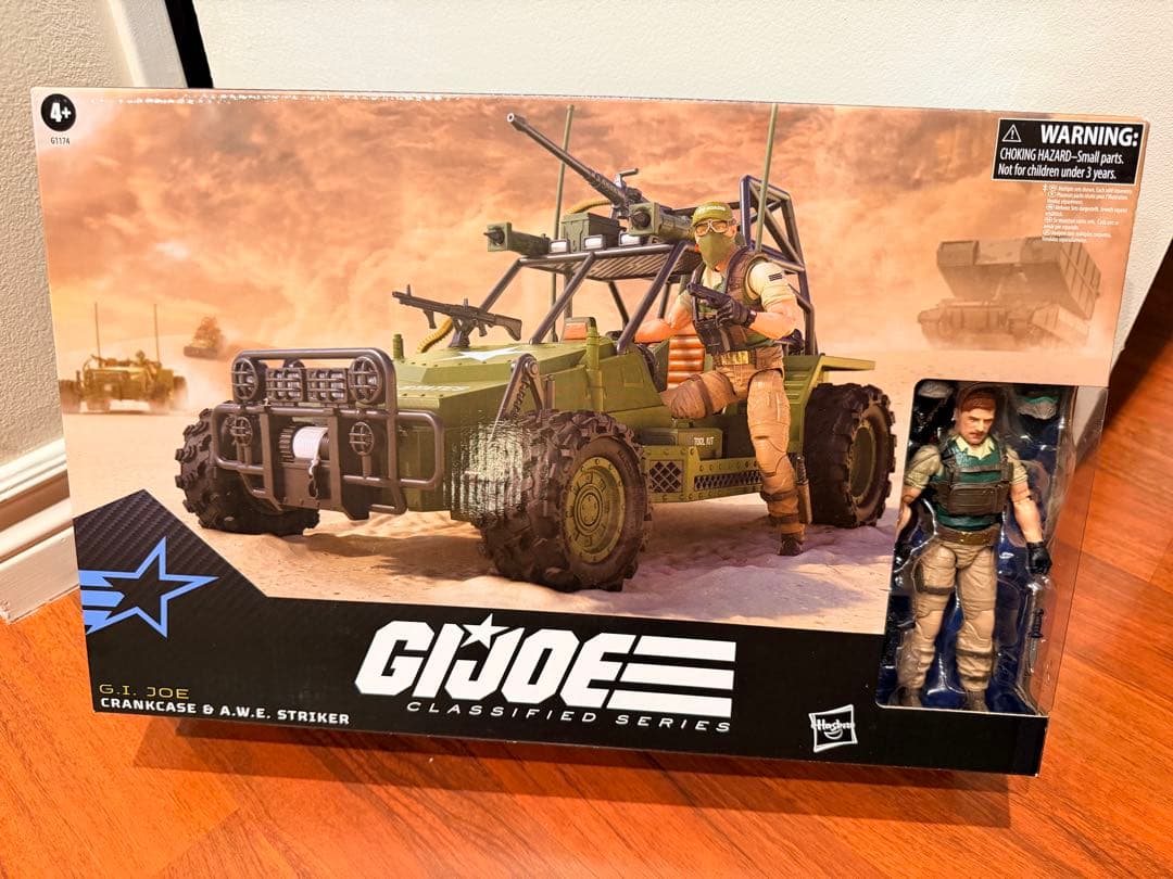 G.I.ジョー クラシファイド 車 AWEストライカー クランクケース 1/12