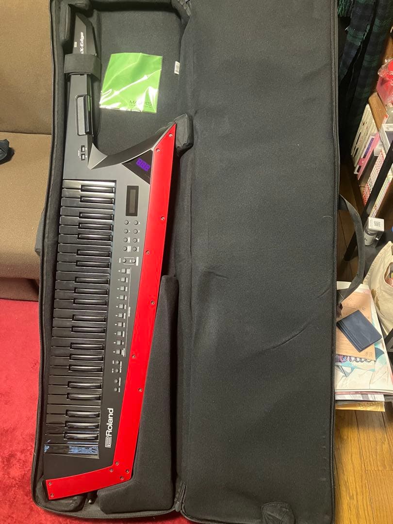 Roland AX-EDGE BLACK本体+ 専用ギグバッグ+スタンド