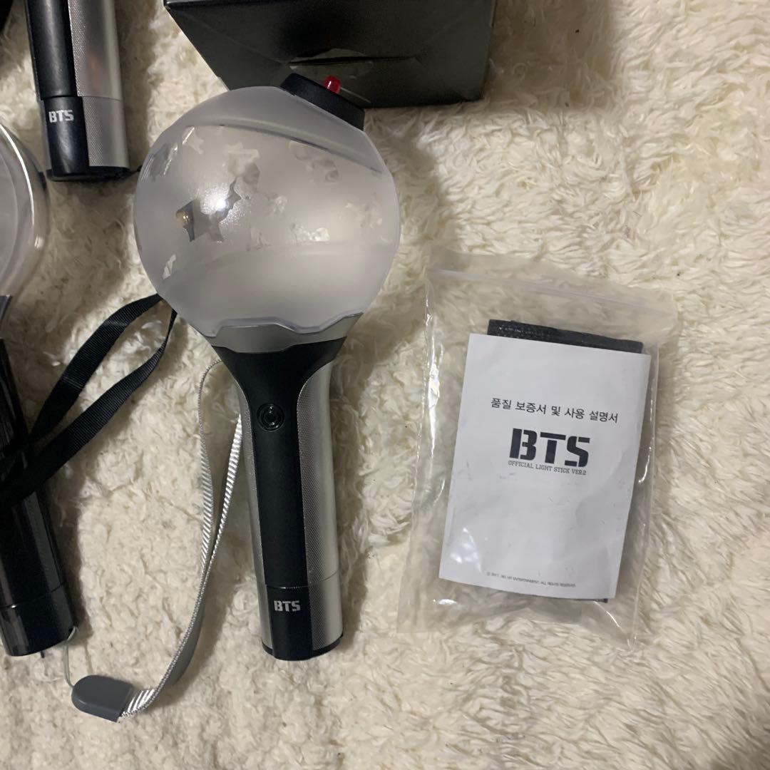 BTS アミボム　ペンライト　まとめ　ver1 ver2 ver4