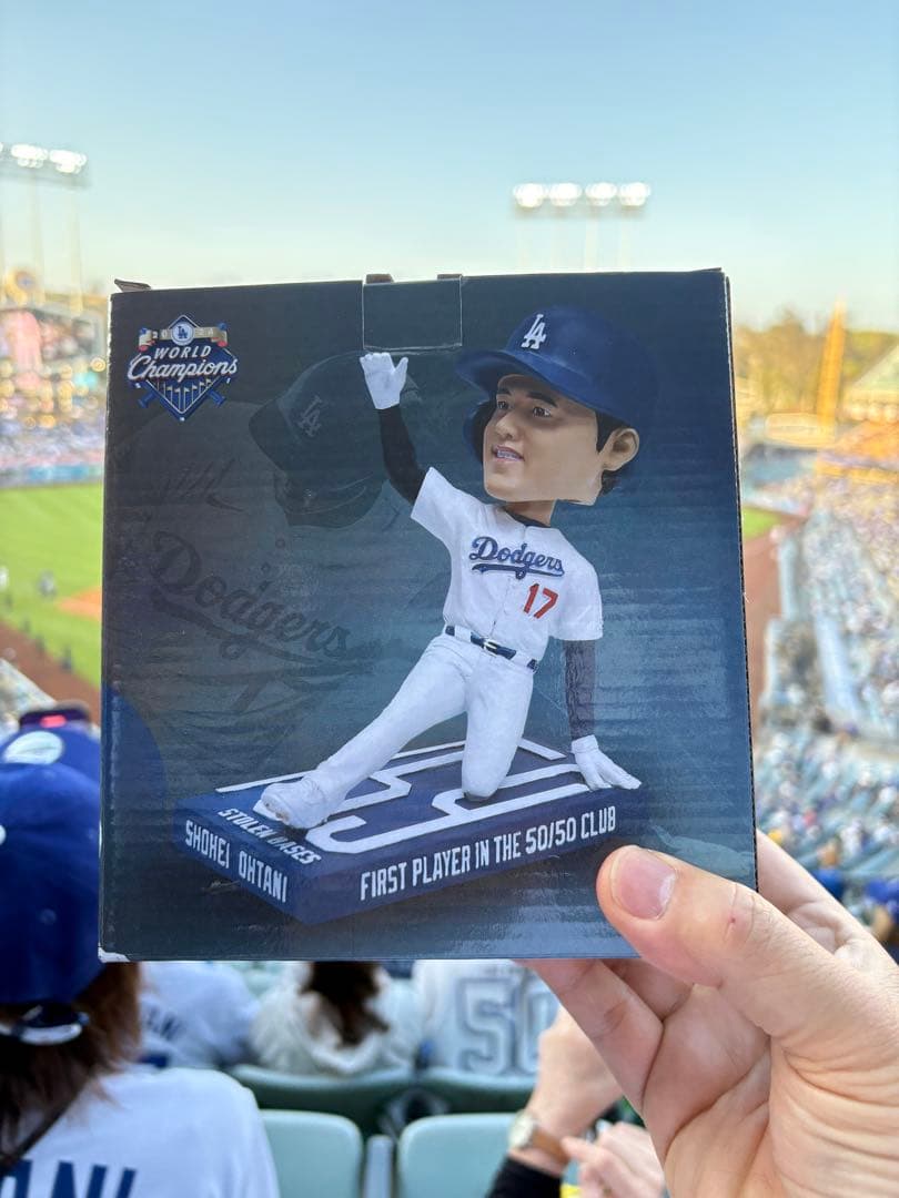 ドジャース 山本由伸　大谷翔平 マックスマンシー　フィギュアセット　ボブルヘッド