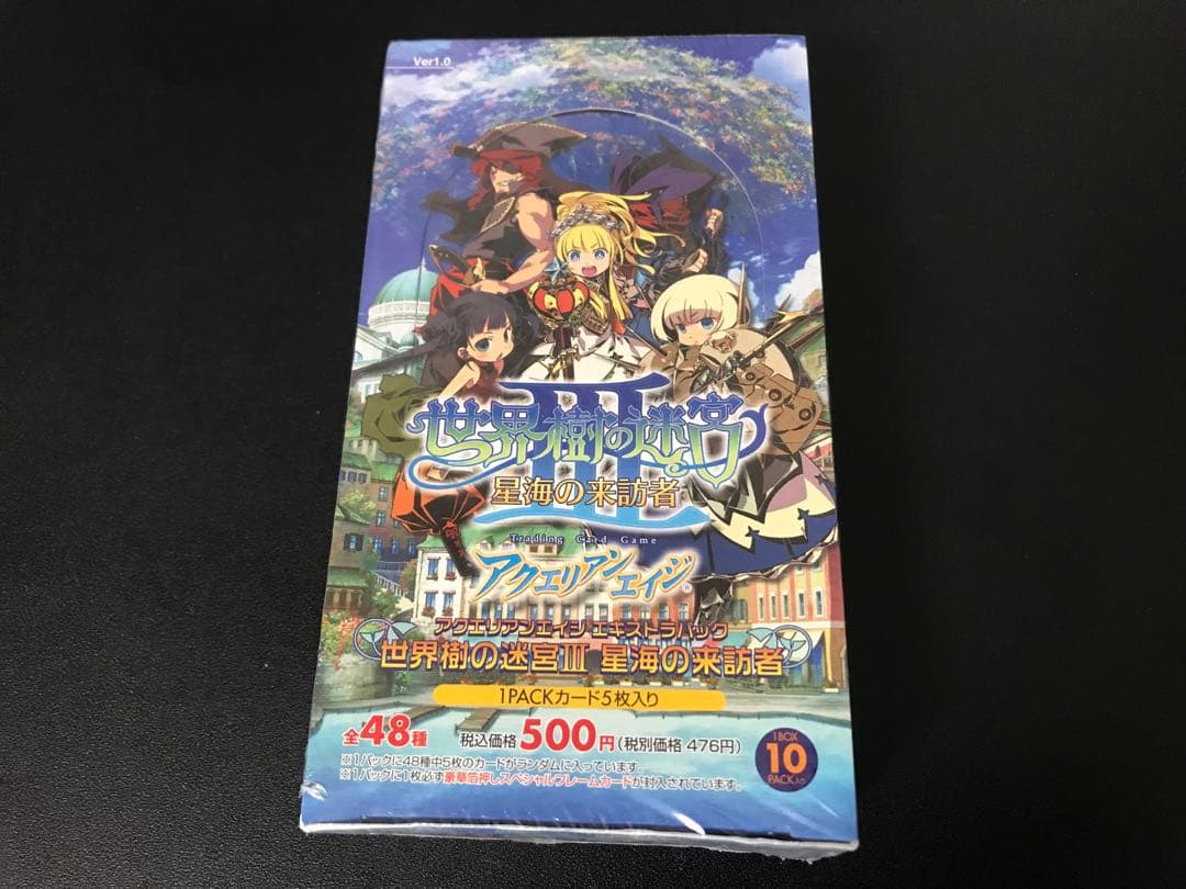 アクエリアンエイジ 世界樹の迷宮 未開封BOX シュリンク付き