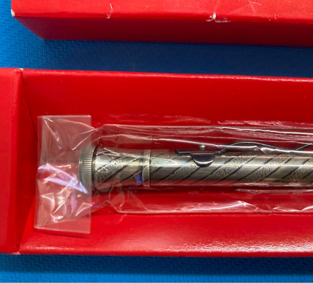 新品未使用　早川式繰出鉛筆の復刻版（スパイラル紋様）