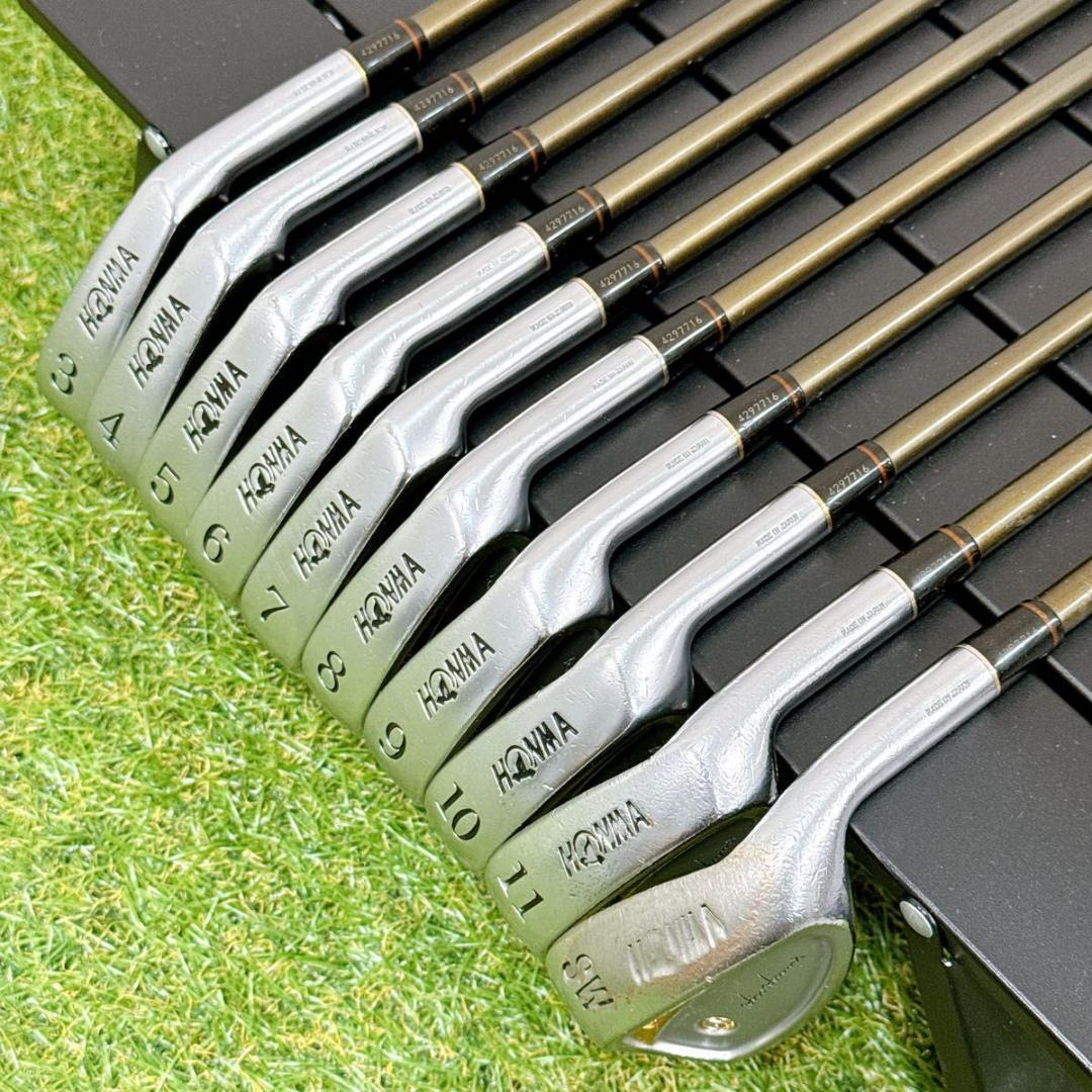 ホンマ 本間ゴルフ LB-708 アイアンセット 星4 金モグラ 【K289】