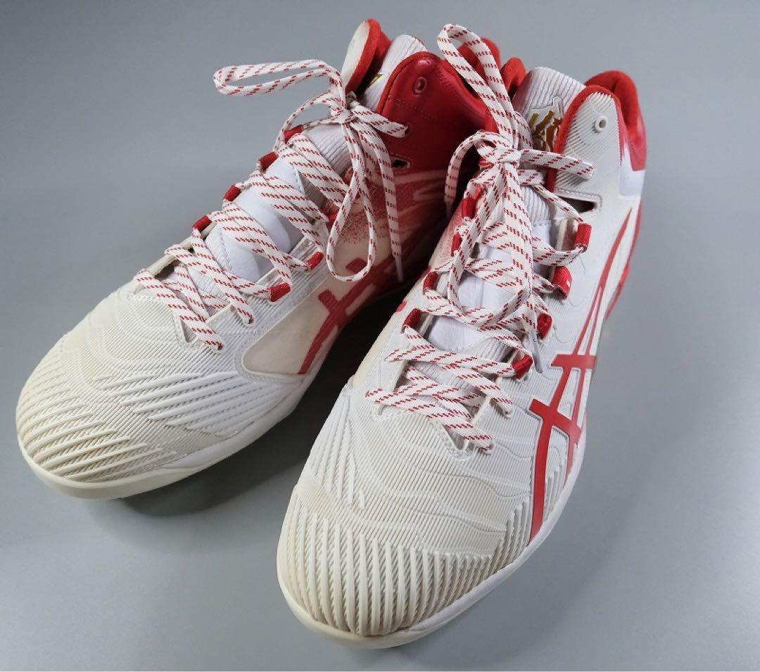 大谷翔平 20年 本人実使用 支給スパイク（シューズ）+化粧袋/直筆サインなし