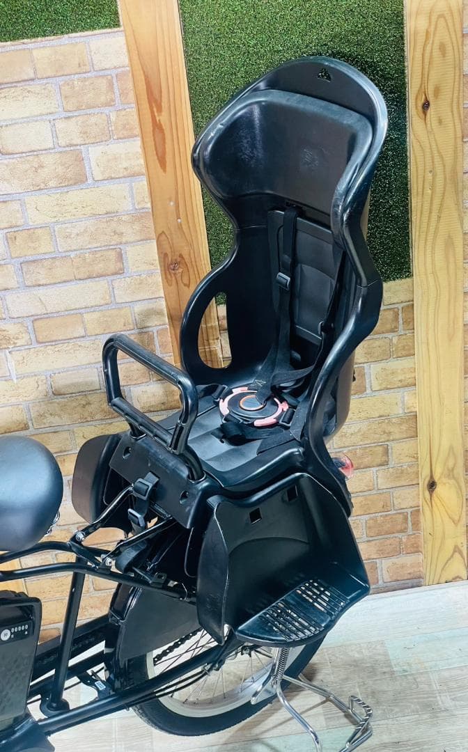 マットブラック 2018 パナソニック 子供乗せ電動アシスト自転車 H3332