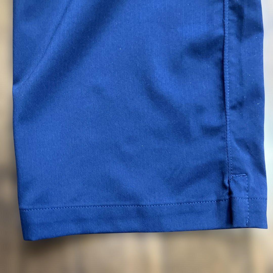 アンダーアーマー　ゴルフパンツ　ネイビー　ヘリンボーン生　38✖️30