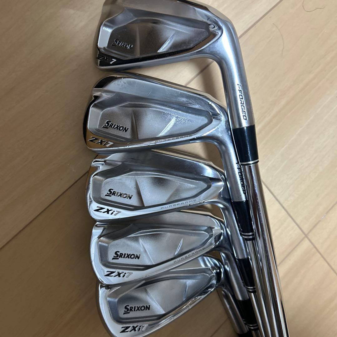 ※値下げ【スリクソン】ZXi7アイアン 5本セット(P〜6番)