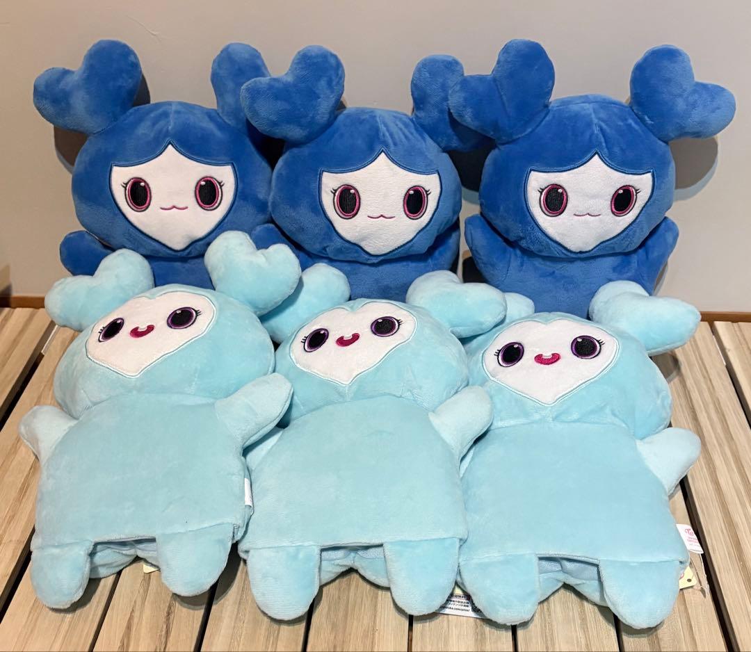 《6体セット》TWICE LOVELYS ぬいぐるみ パペット GiGO限定