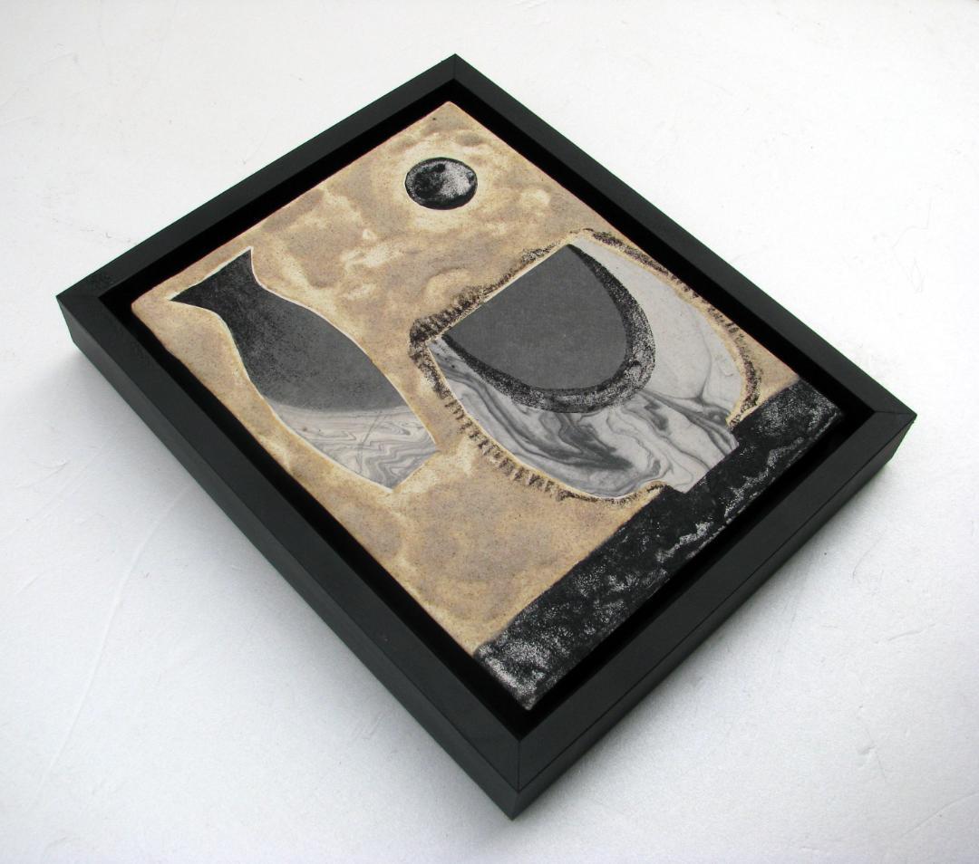 ネクストブレイク,李丹（Li Dan）「待つ器」0号日本画,中央ギャラリー個展作