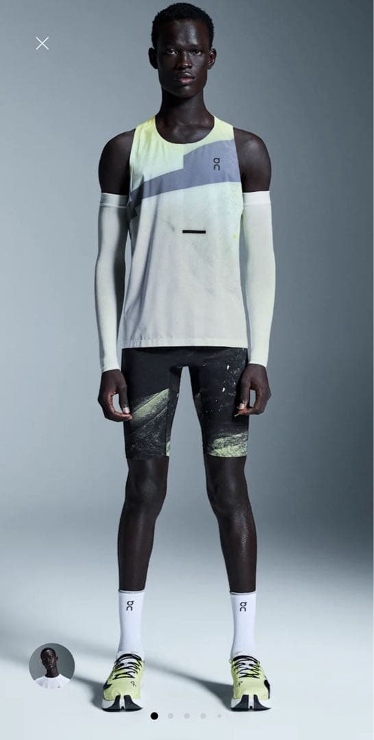 オン　レースシングレット　メンズM ユーズド