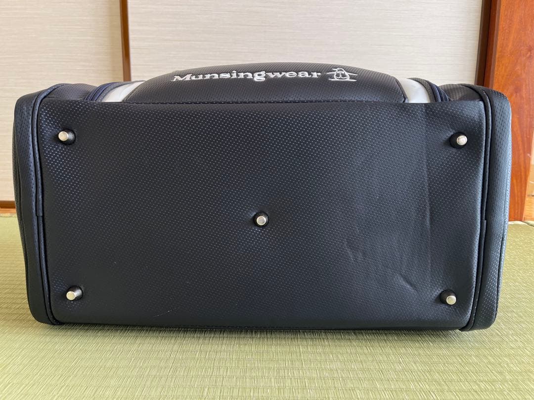 MUNSING WEAR マンシングウェア ボストンバッグ ゴルフバッグ 紺