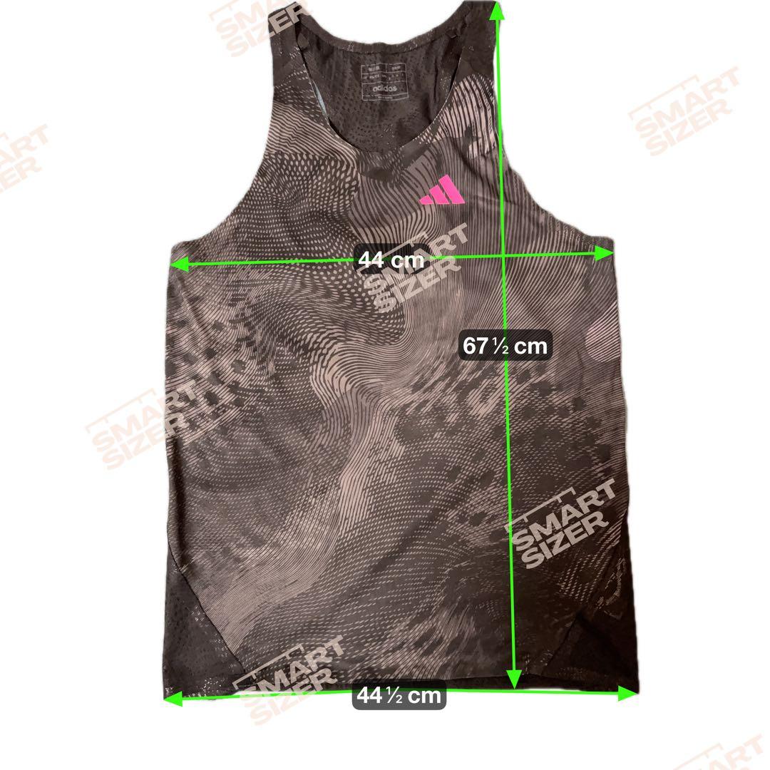 アディダス　アディゼロ　ランニングシングレットとショーツセット　陸上ユニフォーム