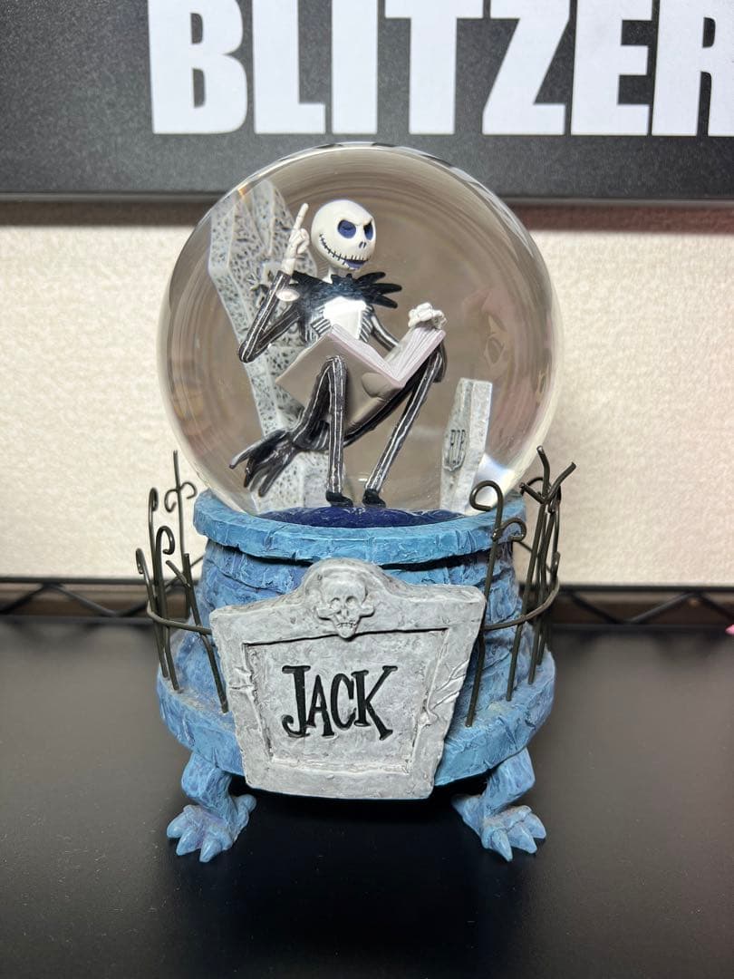 【海外限定】ジャック スノードーム スノードーム　オルゴール