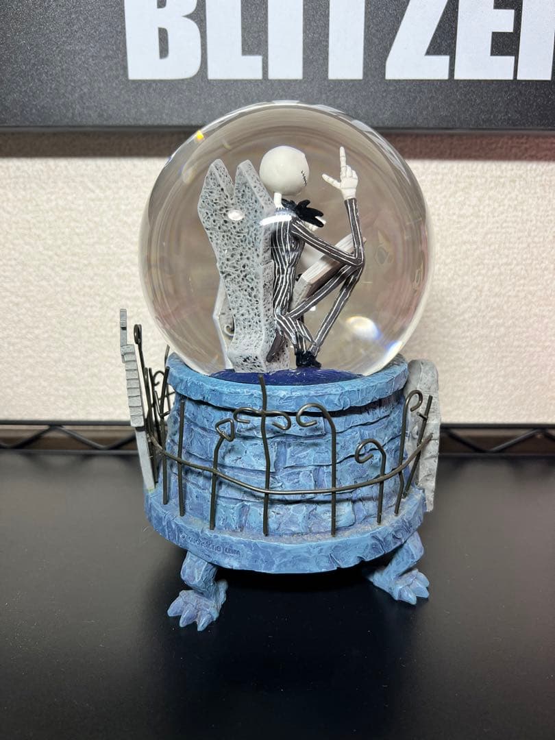 【海外限定】ジャック スノードーム スノードーム　オルゴール