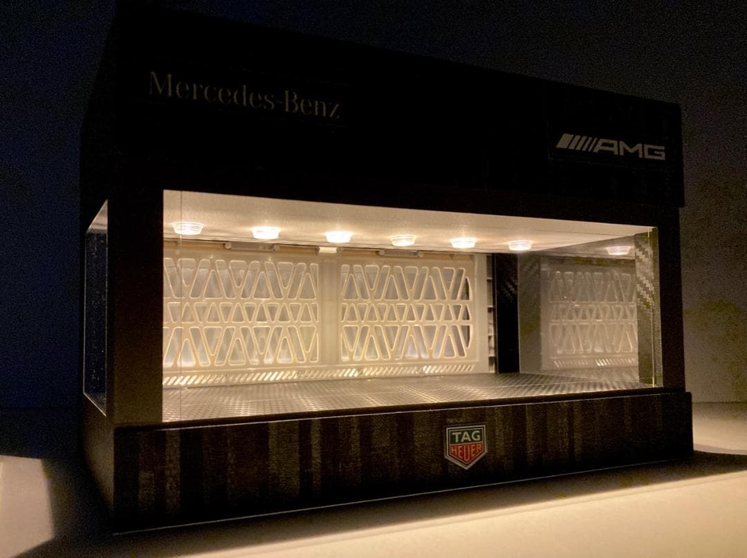 Ren・間接照明＆二重壁・ディスプレーBOX・ネオジオラマ