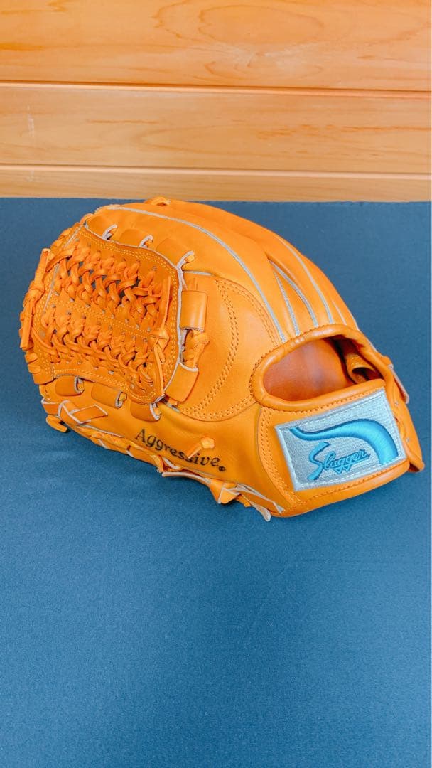直営店購入！久保田スラッガー 硬式オレンジ　左投