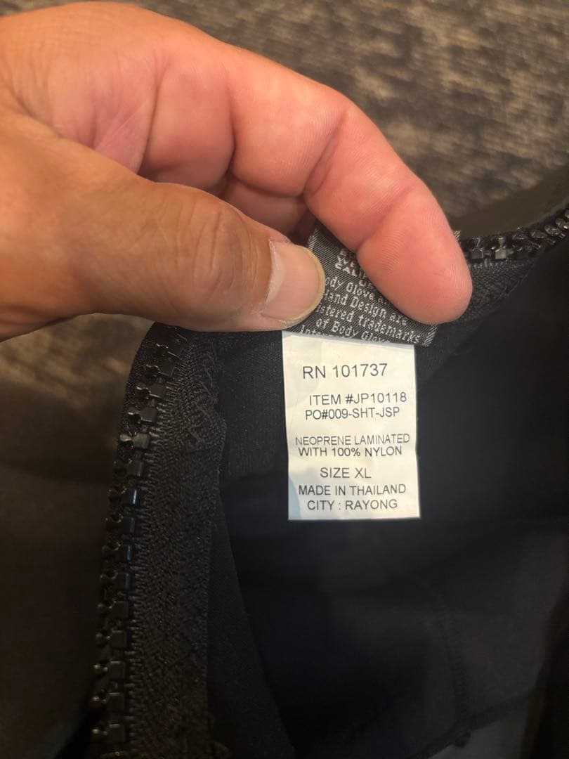 XL 半袖スプリングウェットスーツ ブラック