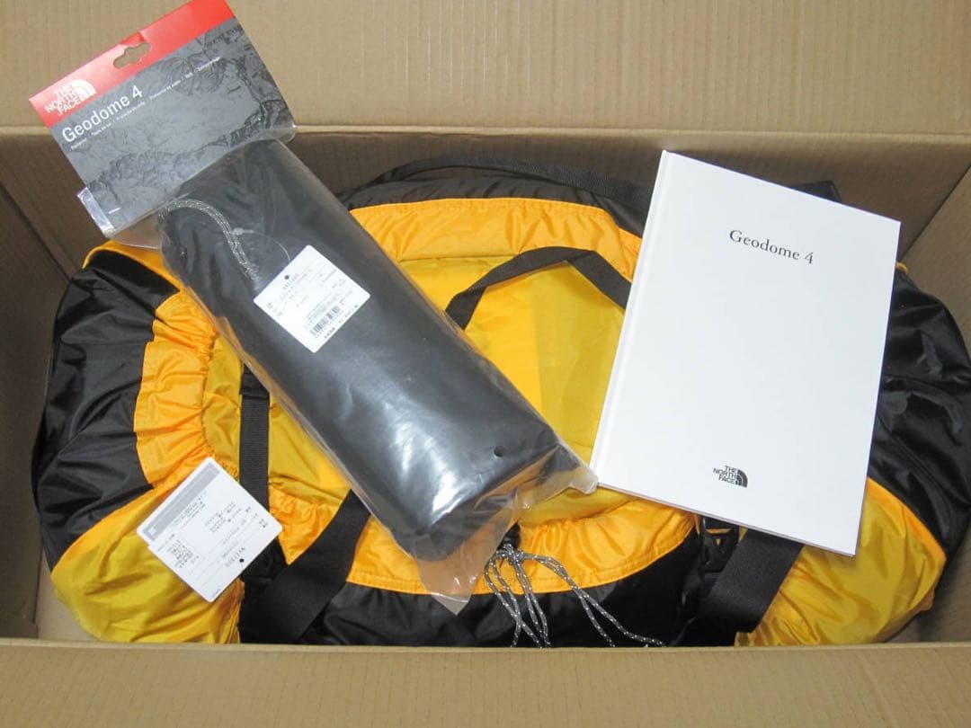 ノースフェイス ジオドーム4 フットプリント カタログ付き