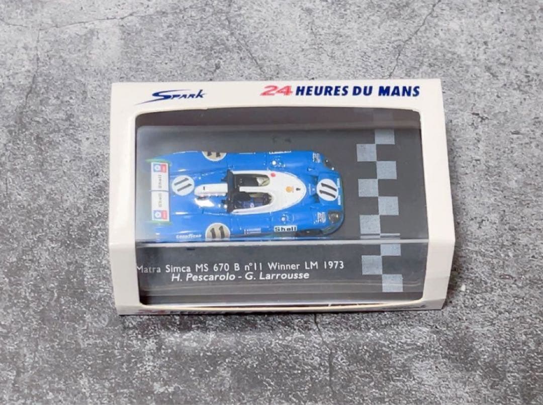 1/87 スパーク マトラ シムカ MS670 B Winner LM優勝