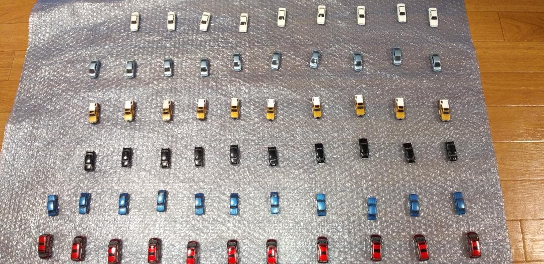 トヨタ歴代名車シリーズ　ワンダ缶コーヒーおまけ　全6種コンプ×9セット