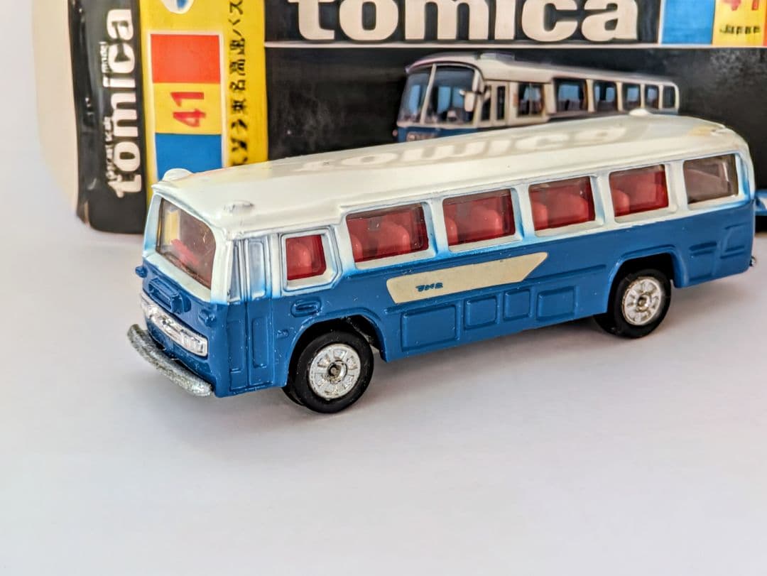 トミカ黒箱41 当時物 三菱ふそう東名高速バス