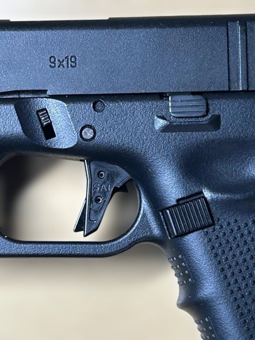 東京マルイ Glock 19 Gen 4 ガスガン SAIタイプフラットトリガー