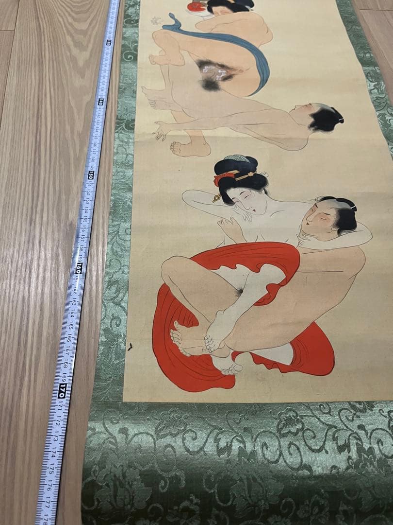 じ*ん様 春画　巻物