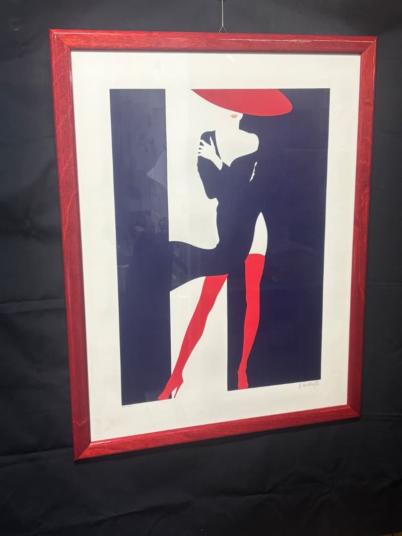 Amleto Dalla Costa ダラコスタ　世界的有名作家　額付絵画