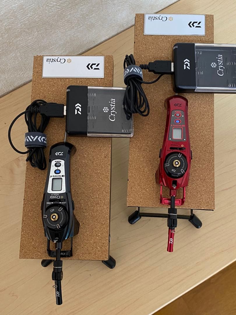 ダイワ クリスティア ワカサギAIR 外部電源BOX 可変アダプター 叩き台