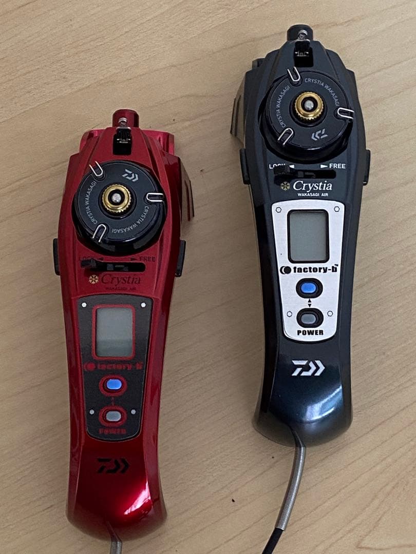 ダイワ クリスティア ワカサギAIR 外部電源BOX 可変アダプター 叩き台