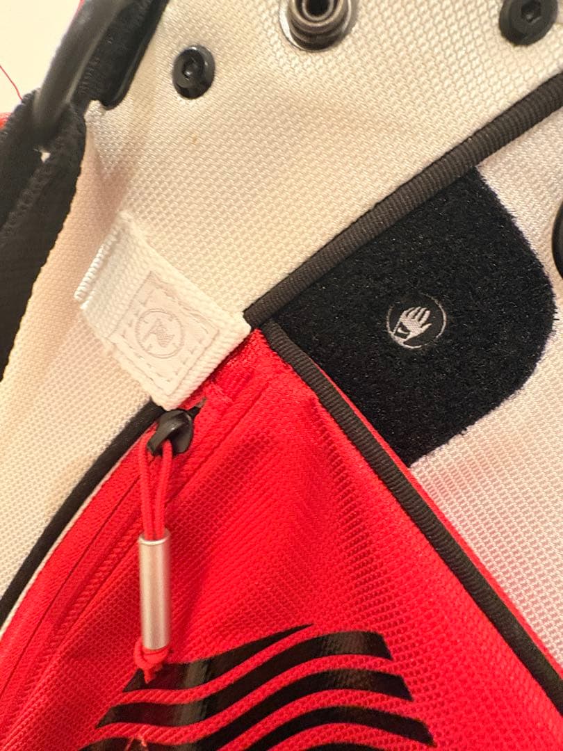 Nike ゴルフスタンドバッグ レッド/ホワイト