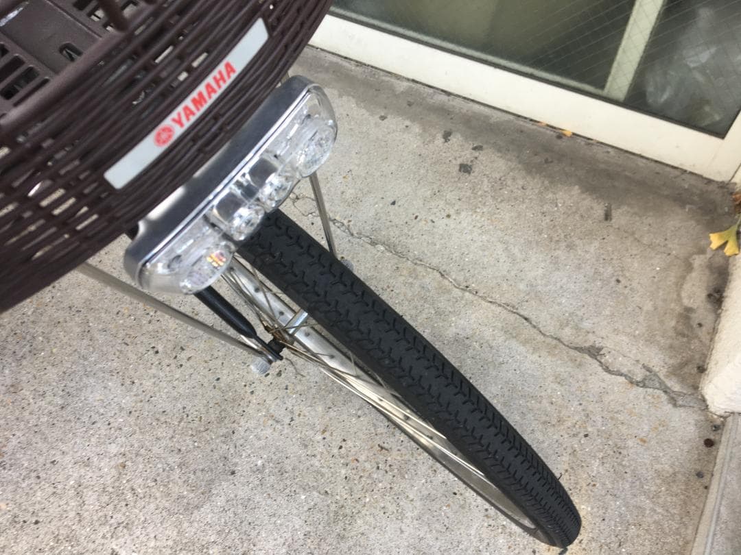 地域限定送料無料　アシスタ　8,9AH　子供乗せ　濃茶　神戸市　電動自転車