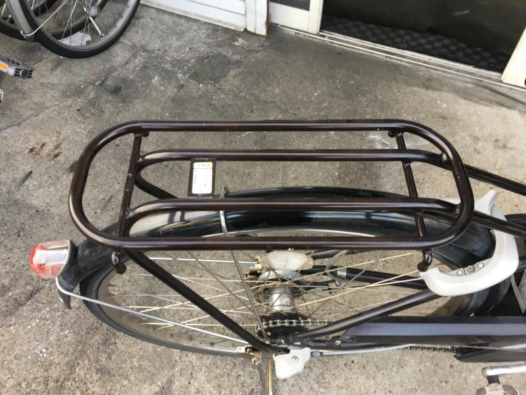 地域限定送料無料　アシスタ　8,9AH　子供乗せ　濃茶　神戸市　電動自転車