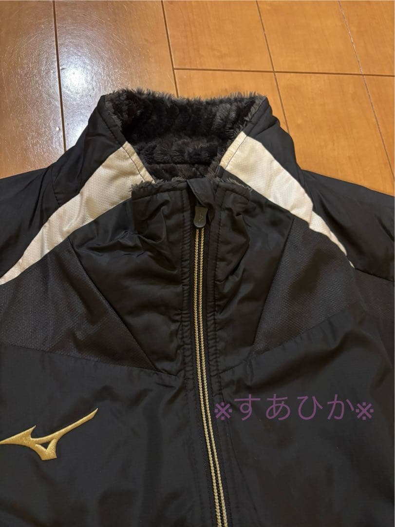 ミズノ ブレスサーモ搭載 中綿ウインドブレーカー 上下 セット ユニセックス L