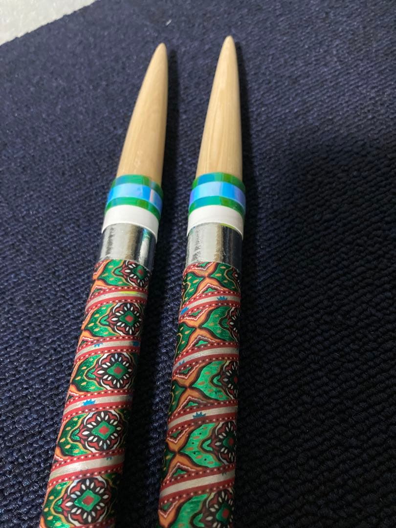 【緑閃式-RYOKUSEN】太鼓の達人|マイバチ| ロール処理|限定モデル♪