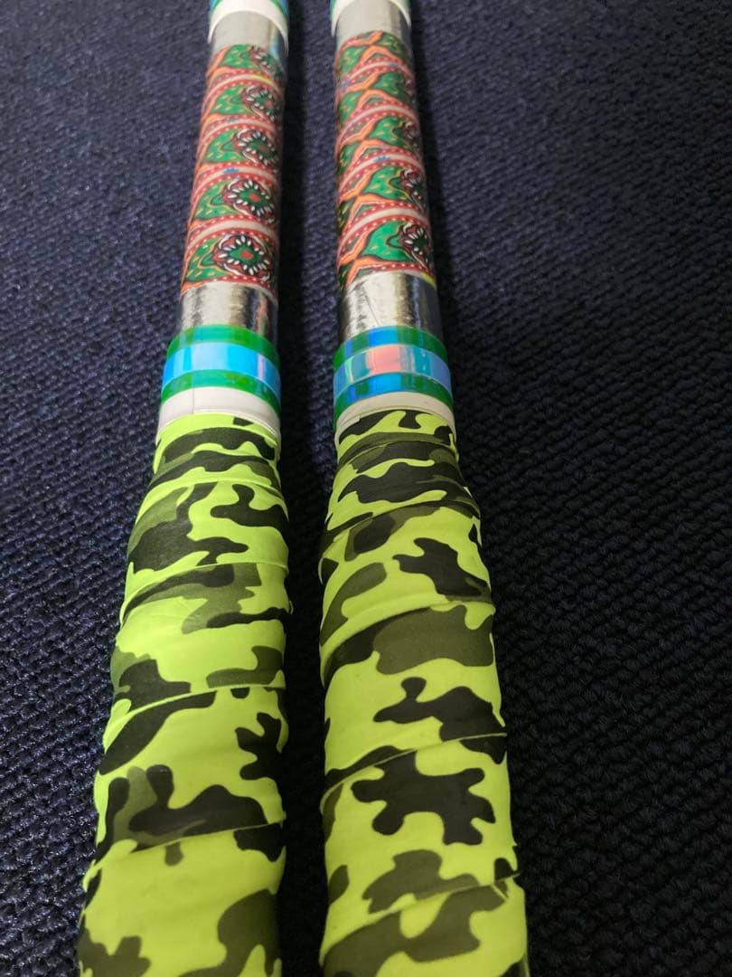 【緑閃式-RYOKUSEN】太鼓の達人|マイバチ| ロール処理|限定モデル♪