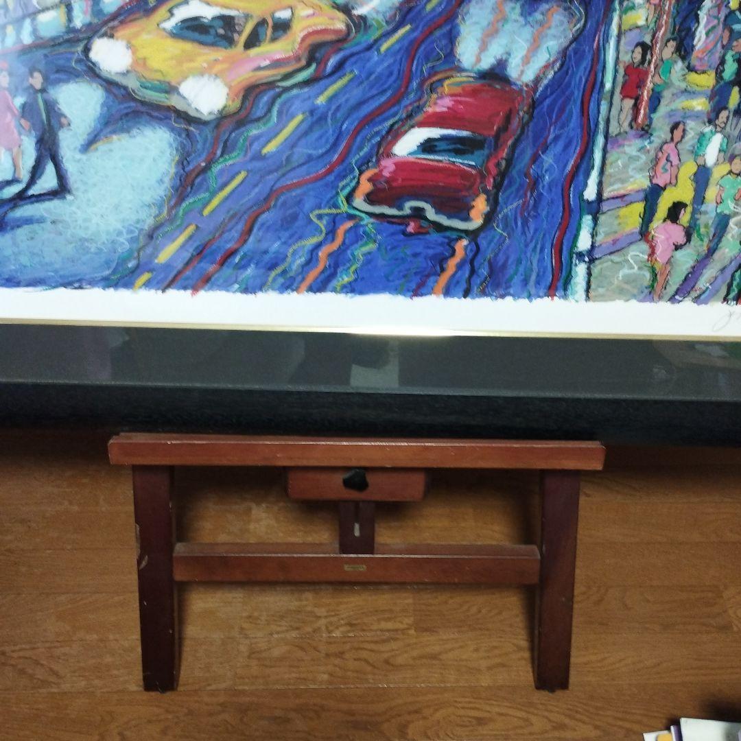 絵画　シルクスクリーン　ジェームス・タルマージ