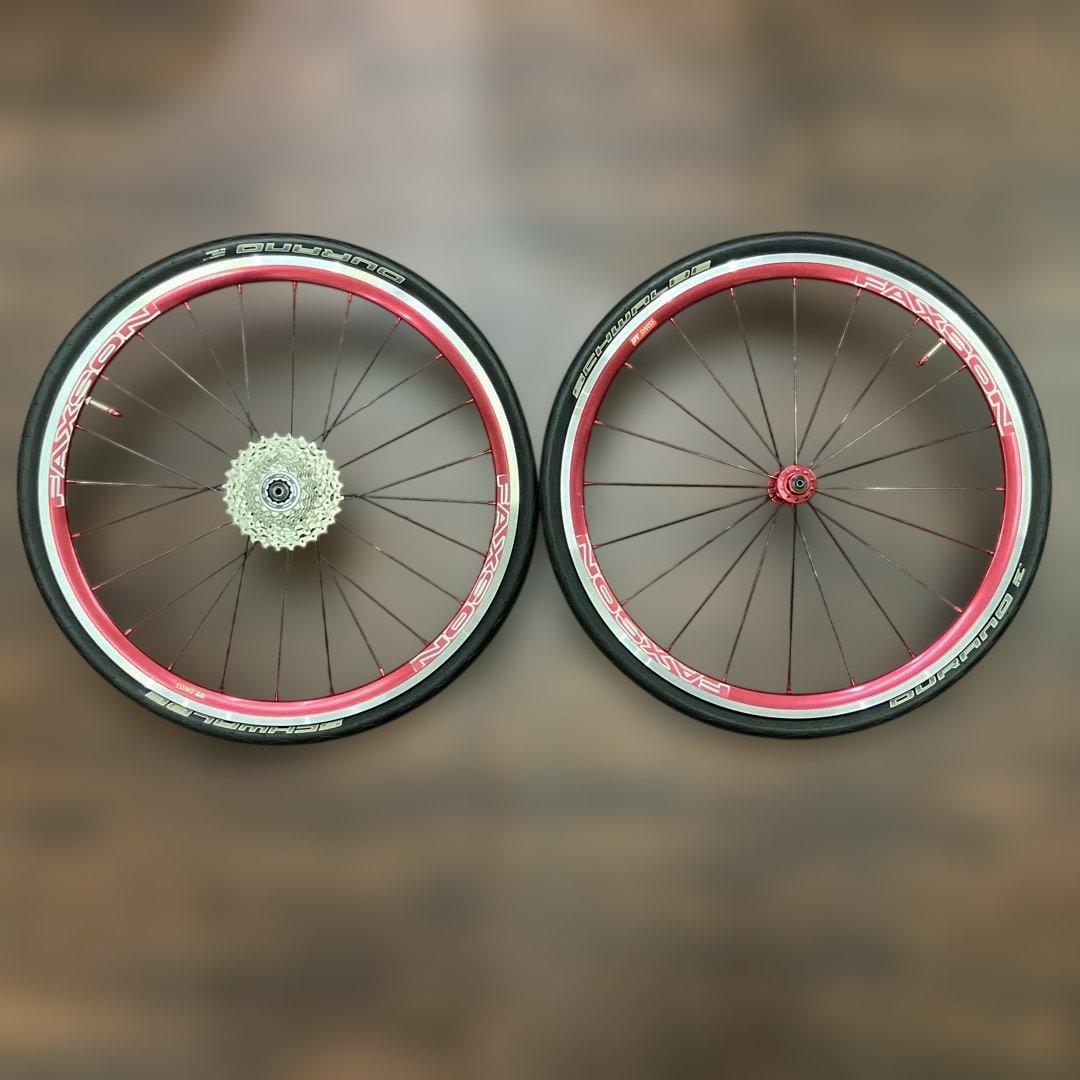 FAXSON 20インチ 451ホイール 10Sスプロケ タイヤ付