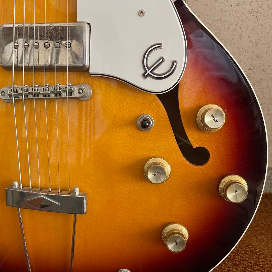 最安値 エピフォン　カジノ 寺田楽器 96年 ビートルズTシャツ　Casino