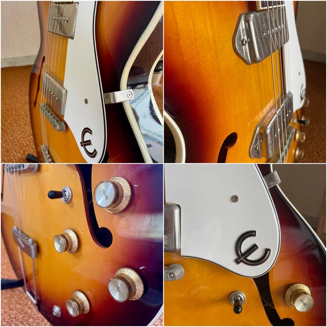 最安値 エピフォン　カジノ 寺田楽器 96年 ビートルズTシャツ　Casino