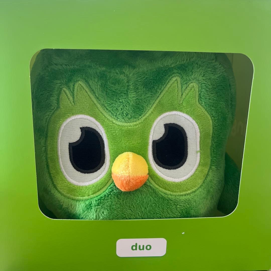 【公式】Duolingo Duo ぬいぐるみ