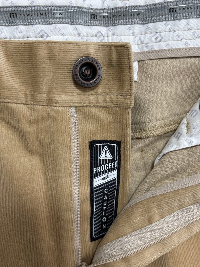 【新品未使用】トラビスマシュー　Mサイズコーデュロイパンツ