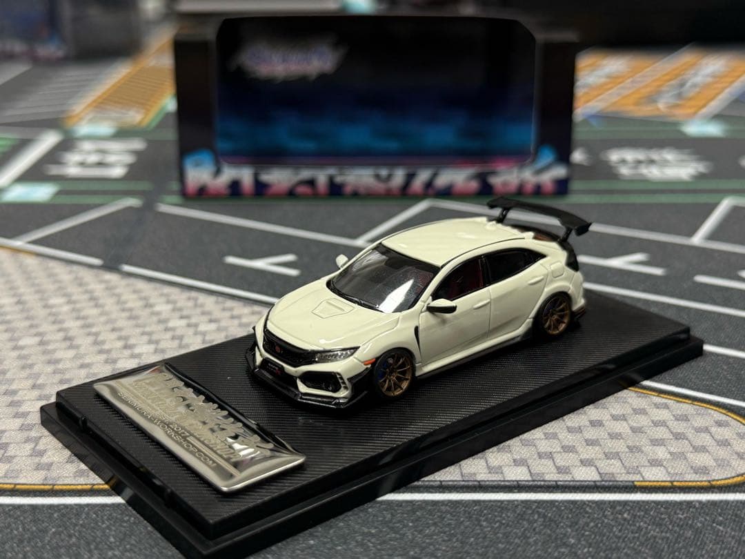 1/64 ホンダFK8 J’SRacing風 エアロキット関村改 完成品