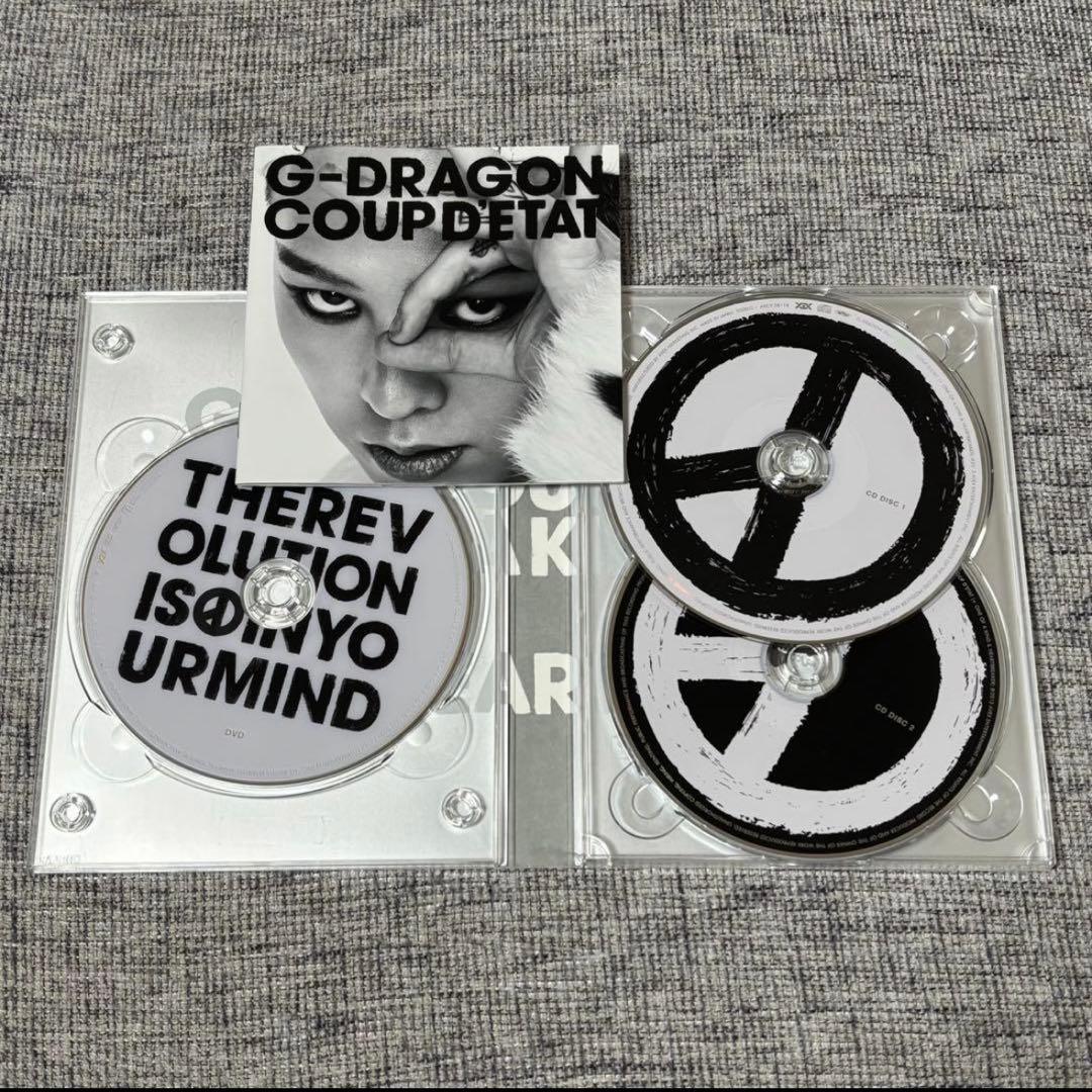 BIGBANG G-DRAGON COUP D'ETAT CD DVD 限定